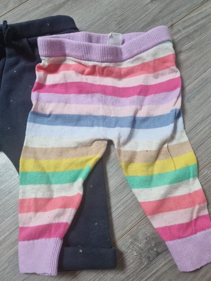 Lot 2 pantalons fille - photo numéro 3