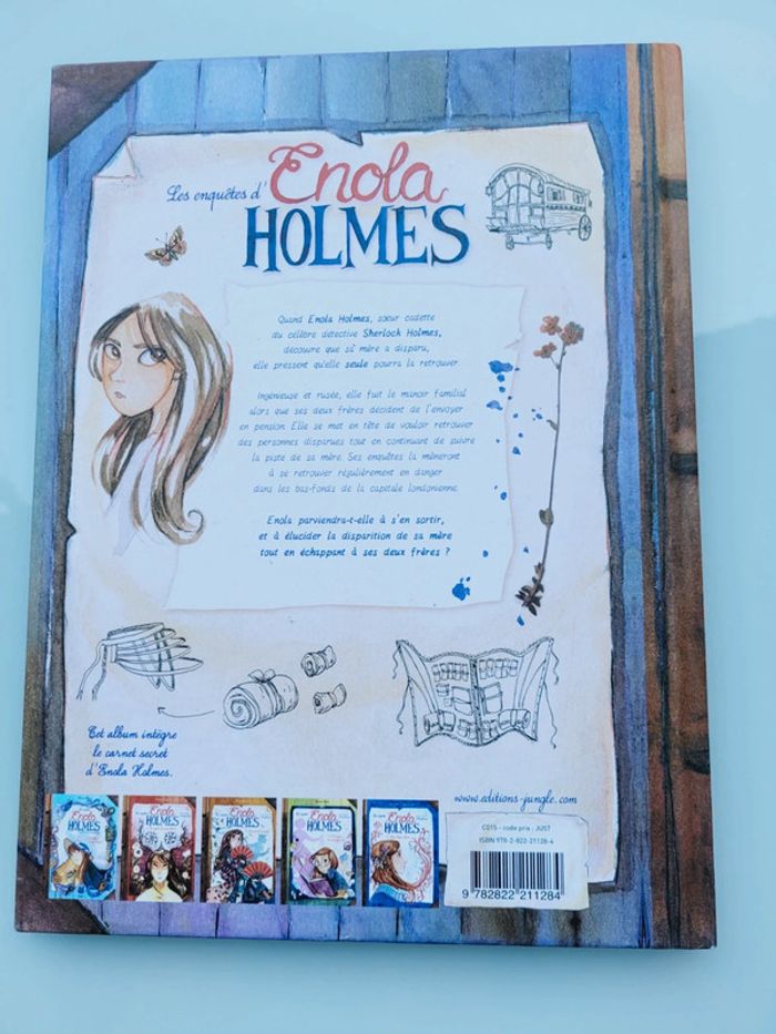 BD les enquêtes d'Enola Holmes, tome 1 La Double Disparition (15) - photo numéro 9