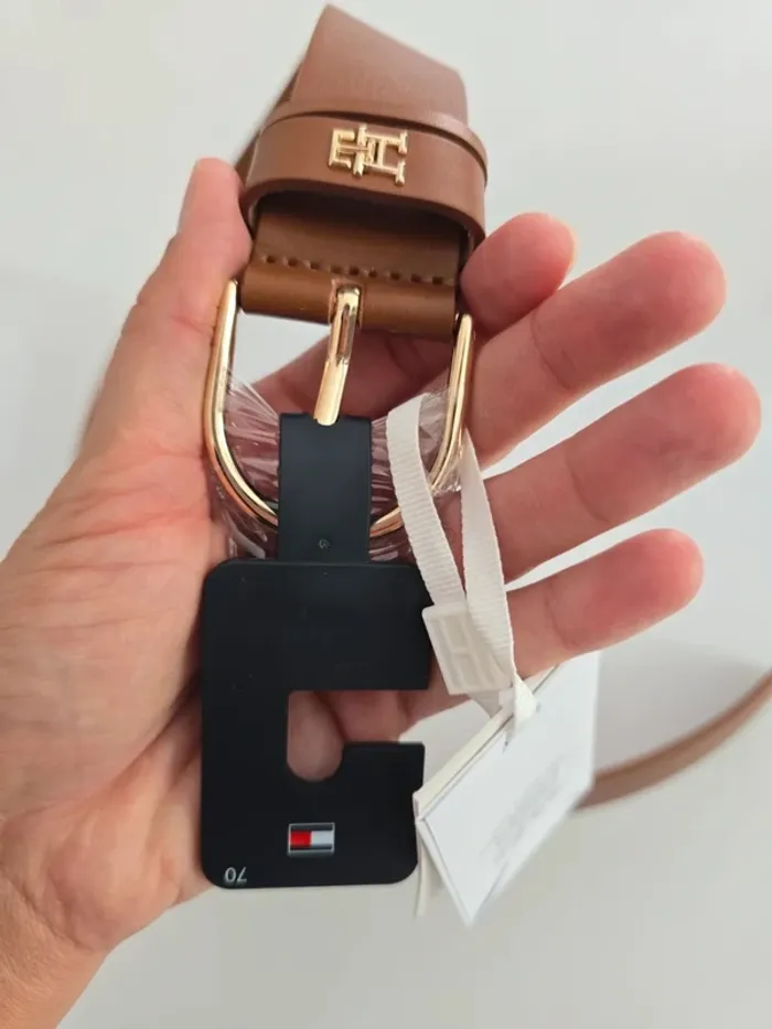 Ceinture Tommy Hilfiger marron - photo numéro 3