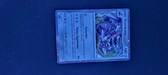 Carte pokemon vrombotor