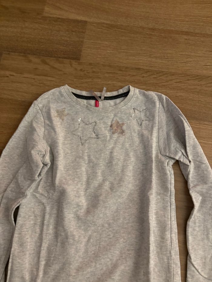 pull gris - photo numéro 2