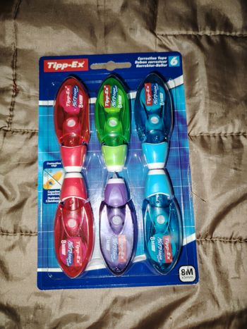 Lot de 6 souris correctrice Tipp-ex
