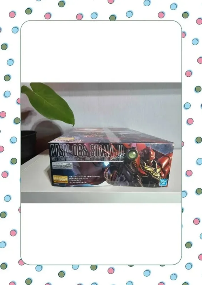Maquette Gundam MG 1/100 MSN-06S Sinanju - photo numéro 4