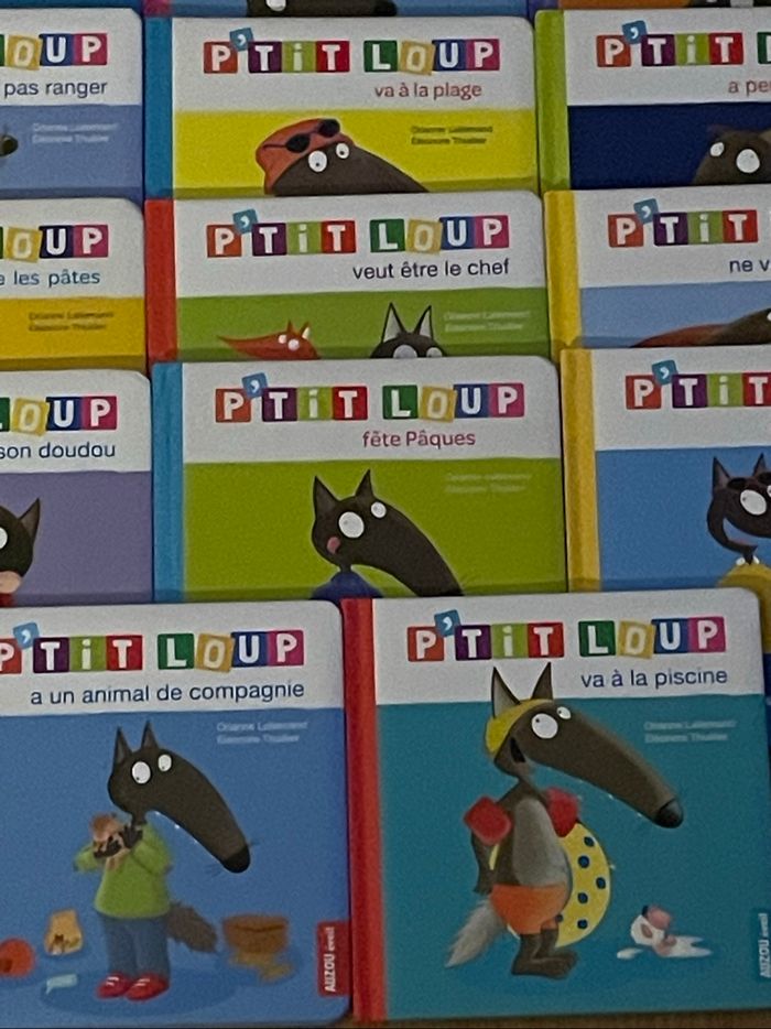 Lot de 20 livres le p’tit loup Auzou 🐺 - photo numéro 3