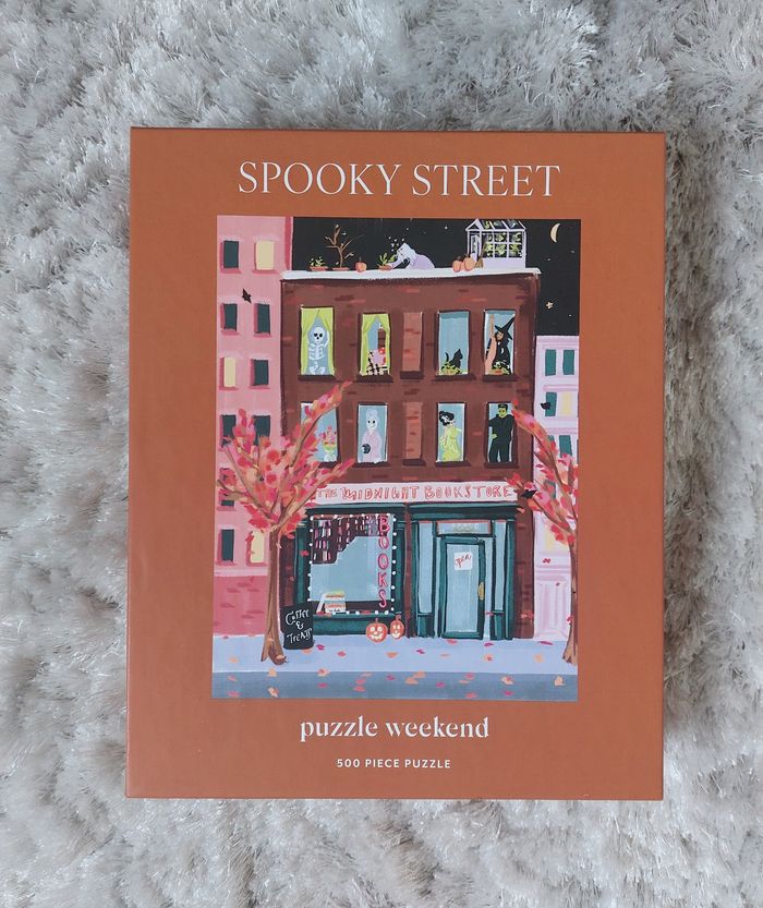 Puzzle "Spooky Street" 500 pièces - Puzzle Weekend