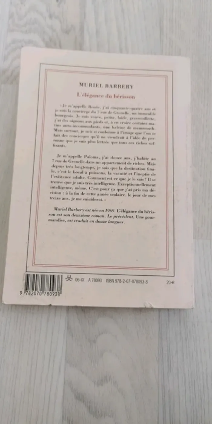 L'élégance du hérisson - photo numéro 2