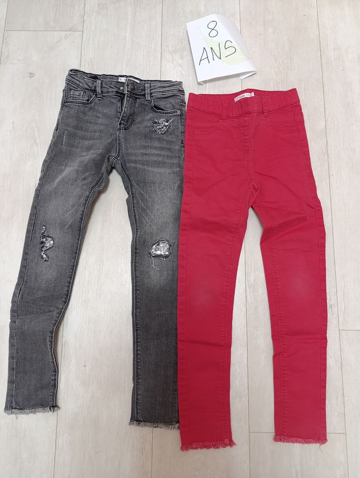 Jeans fille 8 ans