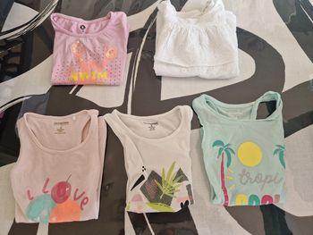 Lot 5 tee shirt 8 ans orchestra