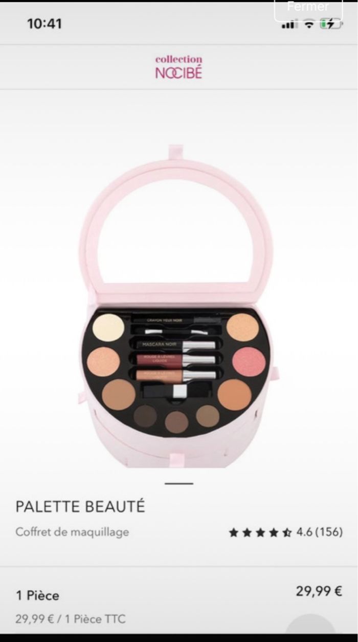 Mallette maquillage nocibe - photo numéro 2