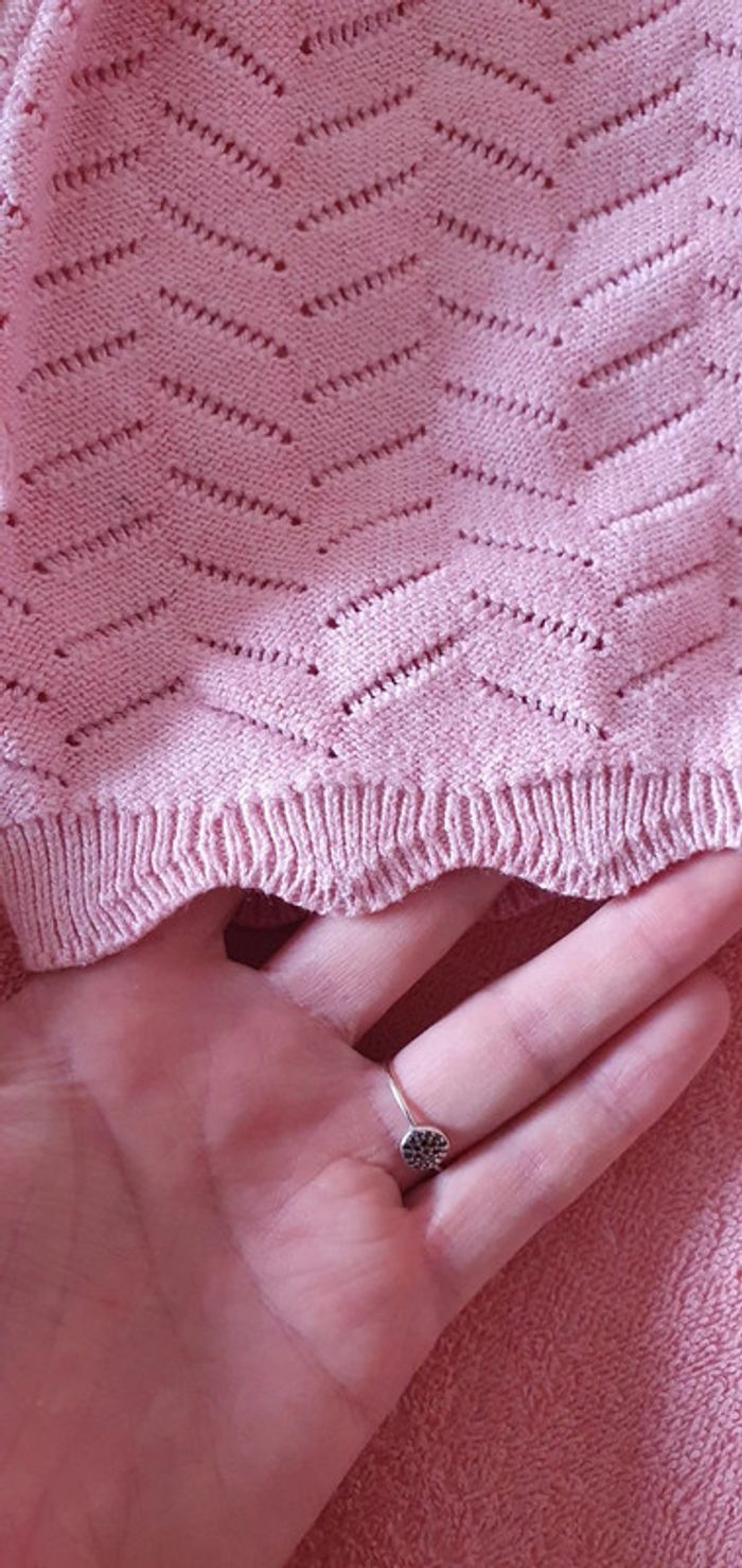 Gilet rose Sergent Major taille 9 mois - photo numéro 4