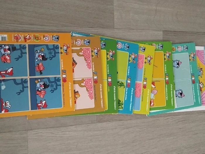 Lot de 8 livres enfants abricot année 2017-18 L035  7588992356 - photo numéro 4