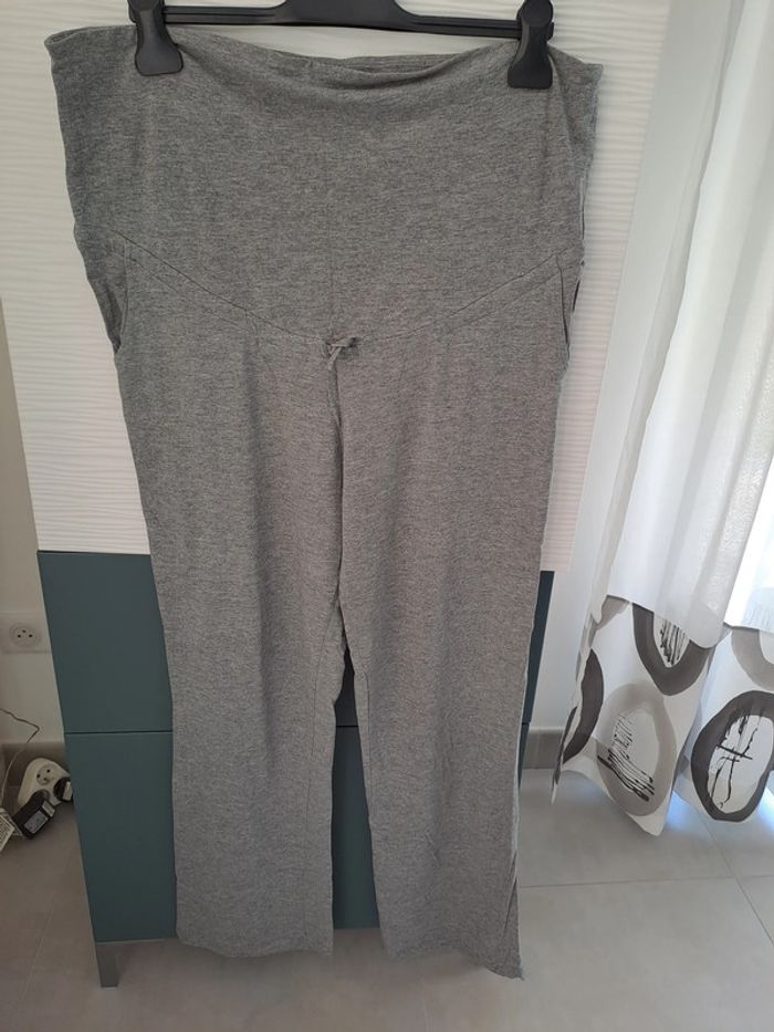 Pantalon fluide de grossesse gis T 46 48 Vertbaudet- TBE
