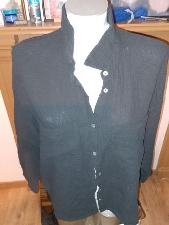 chemise noir t xl