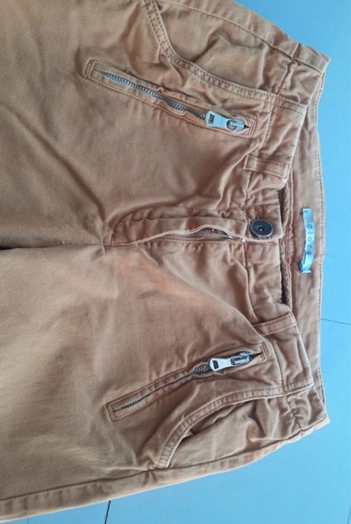 Magnifique pantalon moutarde de la marque Elora - photo numéro 5
