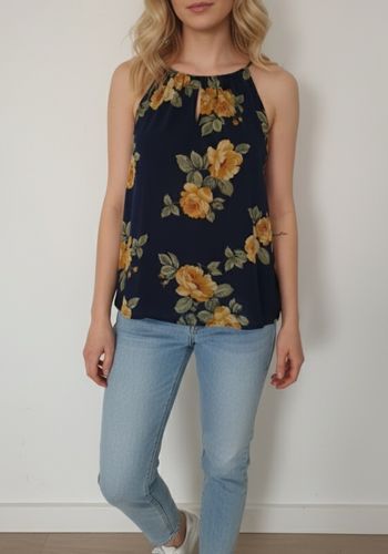 Haut fleuri