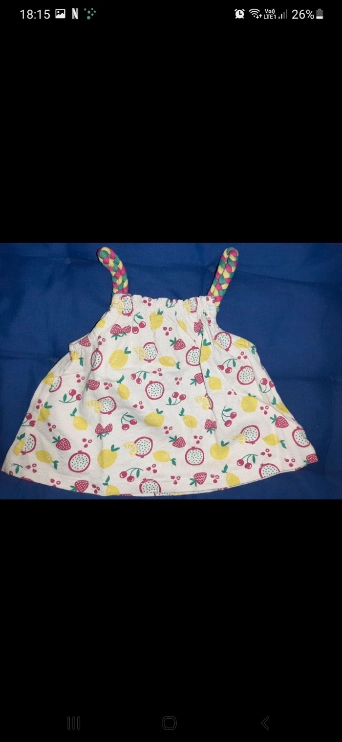 Lot de 3 hauts été fille 3 mois (lot n°30) - photo numéro 4