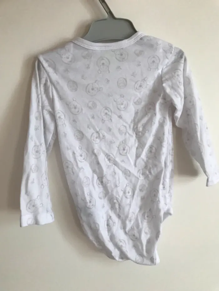 Body manches longues winnie l’ourson 9-12 mois neuf - photo numéro 2