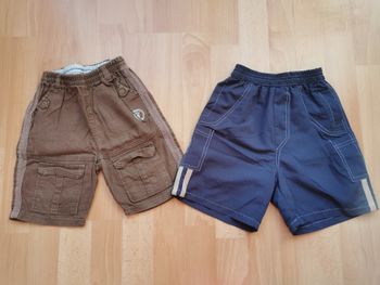 LOT 2 BERMUDAS GARCON 18 MOIS 