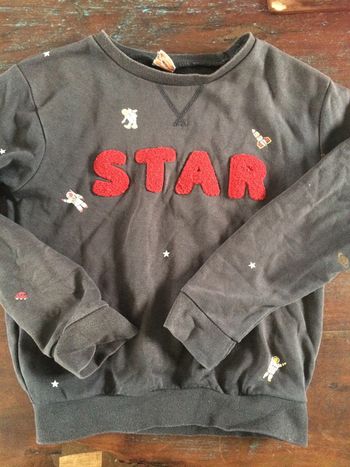 Sweat gris Tape à l'oeil 10 ans