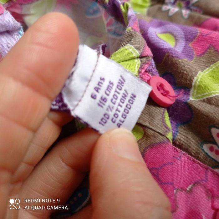 Tunique à fleurs 6ans - photo numéro 4