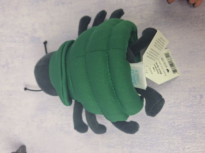 Peluche Jellycat retired araignée Anoraknid black spider halloween collection ANK3BS - photo numéro 2