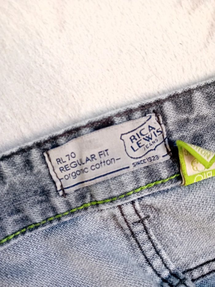 Jeans Homme Taille 46 Gris a fermeture éclair. - photo numéro 4