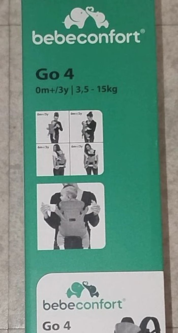Porte-Bébé Physiologique Go 4 Bébé Confort Neuf - photo numéro 3