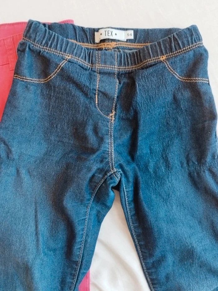 Lot 2 pantalons Tex 5-6 ans - photo numéro 7