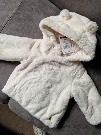 Veste polaire neuve avec étiquette 9 mois sergent major