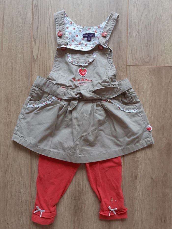 Ensemble 6 mois fille Sergent Major
