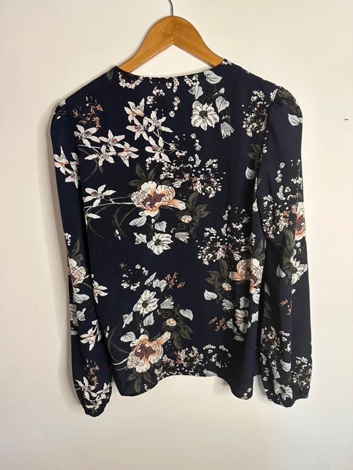 Chemisier fleuri taille L/40 très bon état - photo numéro 4