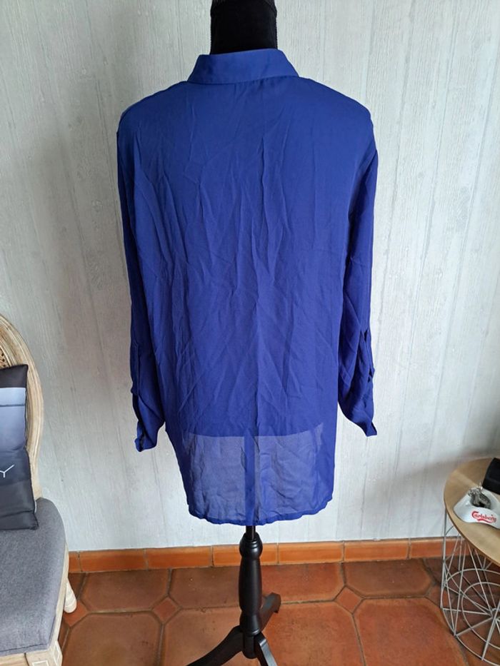 tunique bleue voile - photo numéro 4