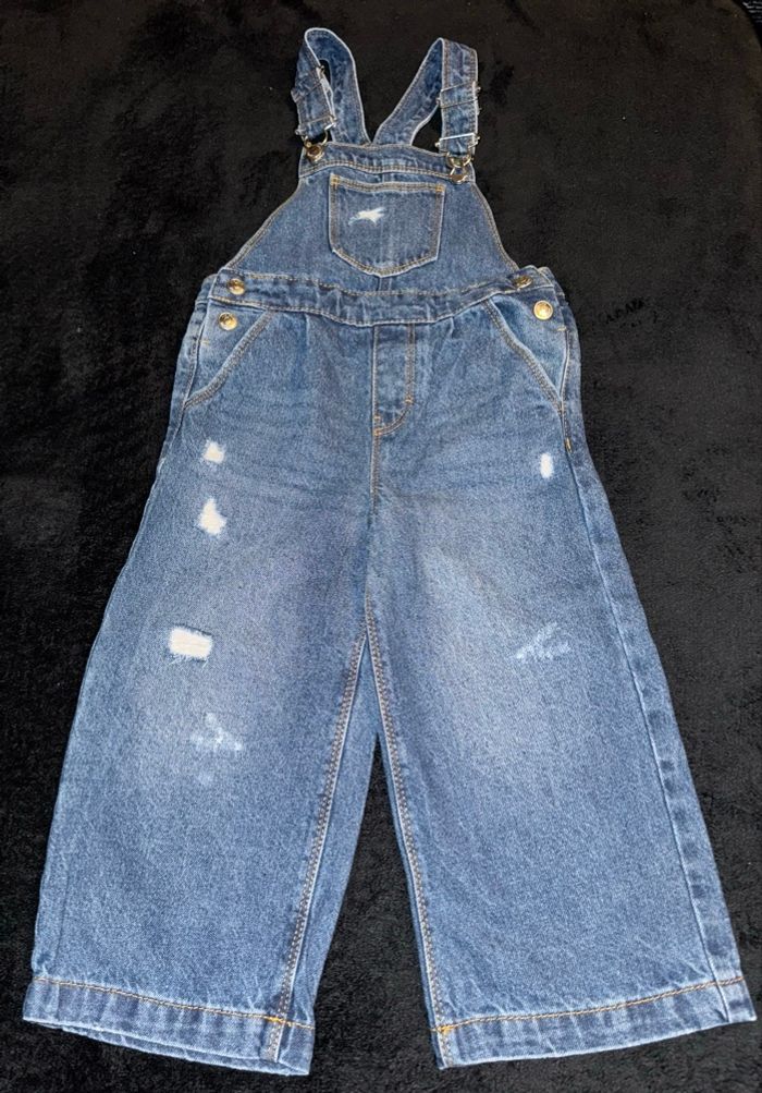 Salopette jeans Fille taille 4 ans 98-107 Cm