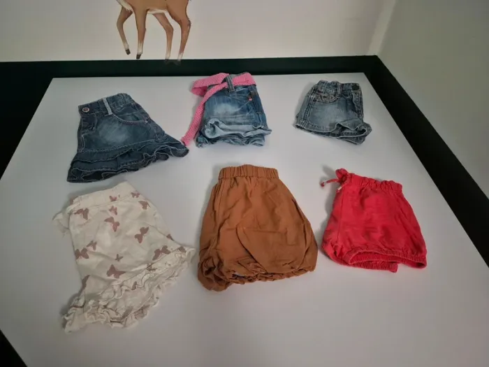 Lot de 6 bas d'été - Fille - 18/24 mois - photo numéro 1