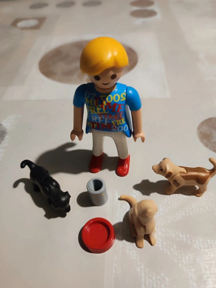 Playmobil maman et chiots