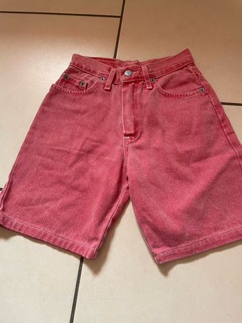Short en jeans vintage