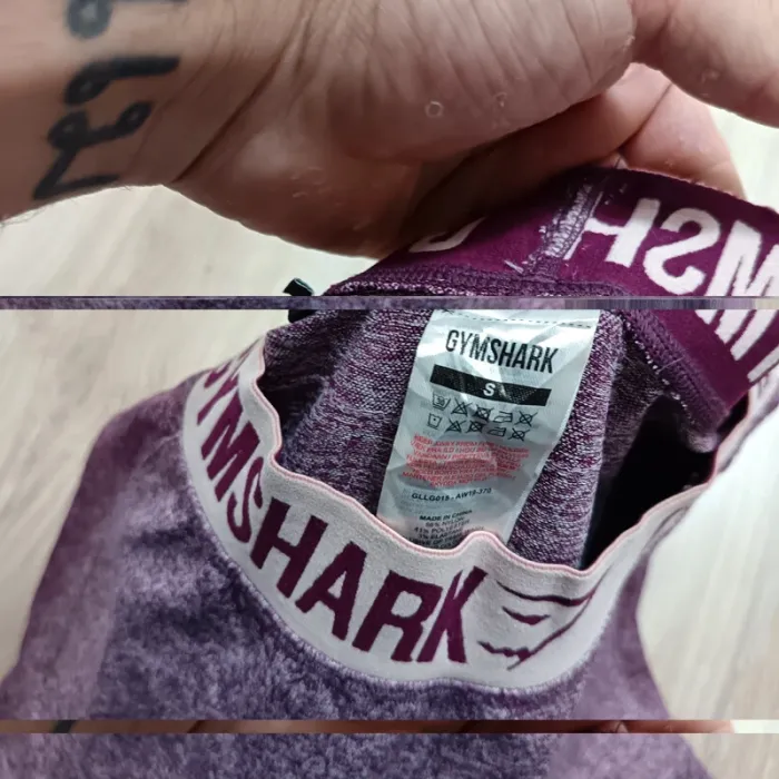 Legging gymshark femme s rose violet - photo numéro 4