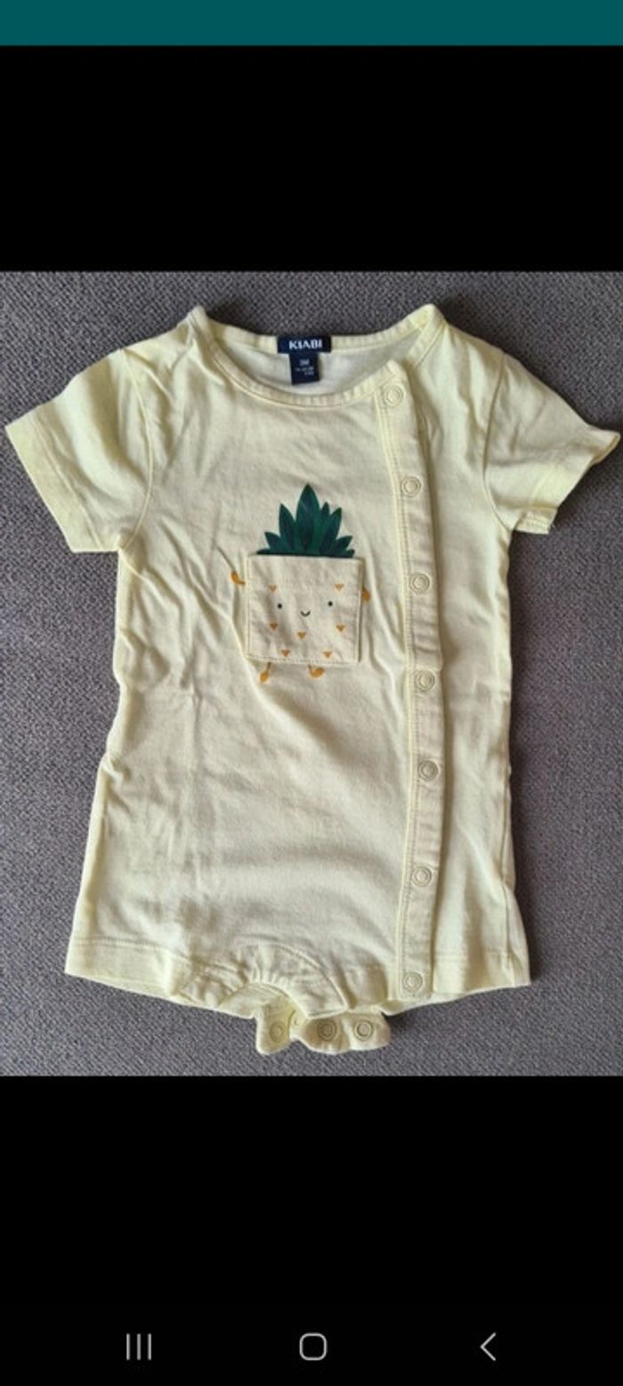 Combishort mixte 3 mois