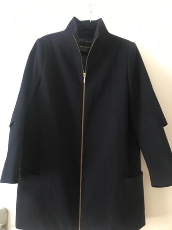 Manteau caban 3/4 col montant Zara M