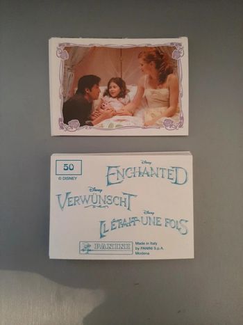 lot de 63 images panini il était une fois disney neuves