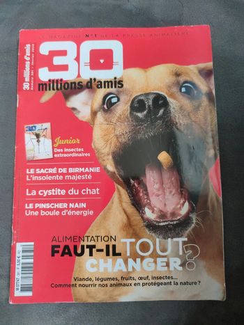 Magazine 30 millions d'amis numéro 381 février 2020