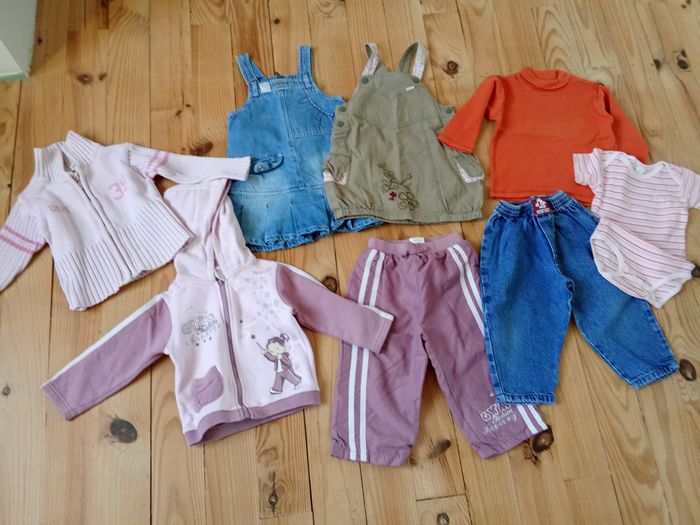 Lot vêtements bébé fille