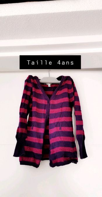 Gilet taille 4 ans