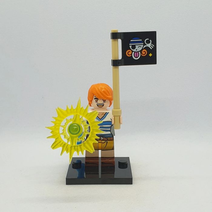 🌊 Figurine One Piece - Nami - (Style Lego) 🌊