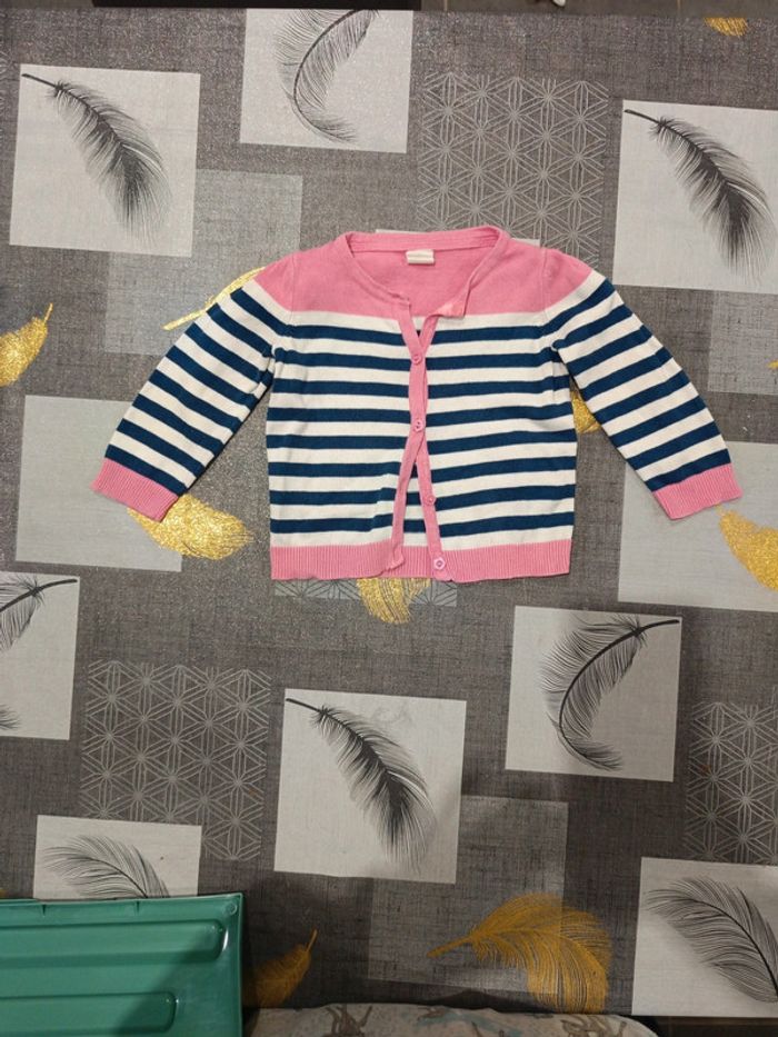 Gilet fille h&m 12 mois 80 cm