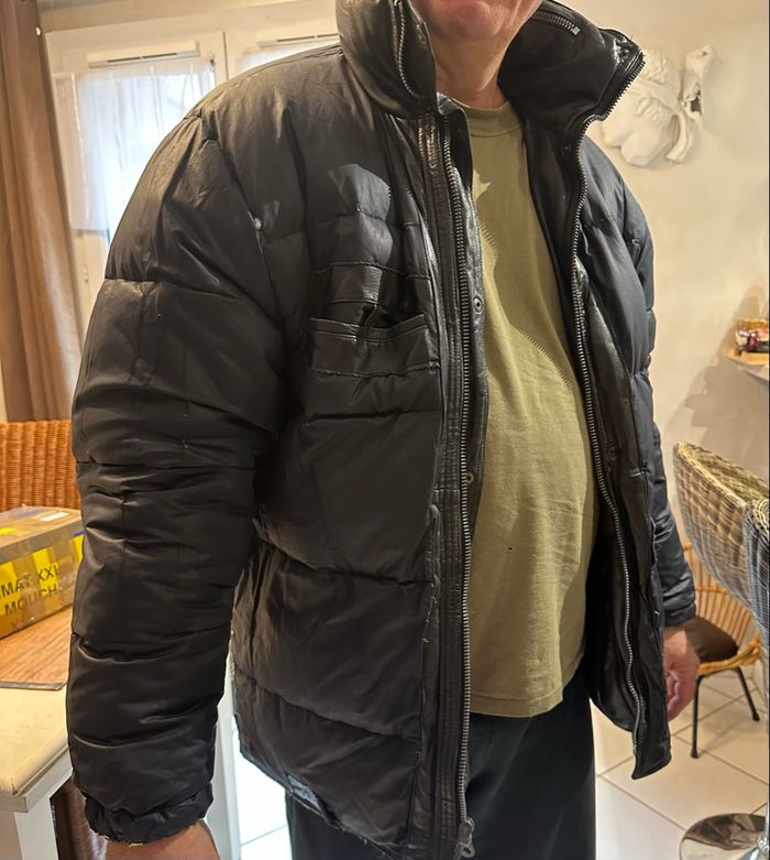 Blouson cuir noir Lothars homme - photo numéro 5