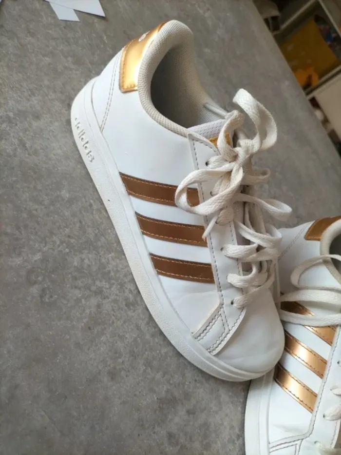 Baskets fille taille 35 Adidas - photo numéro 4