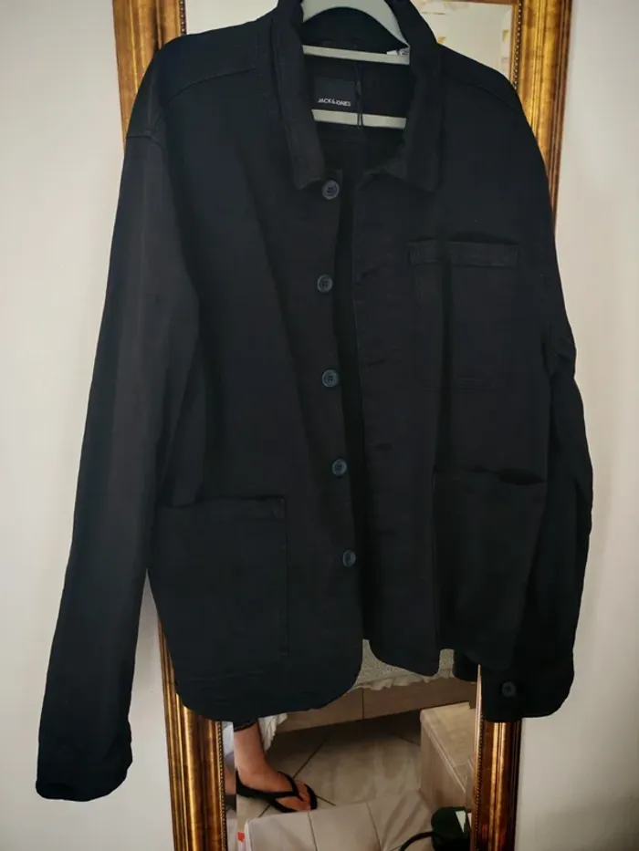 Blouson noir jack&jones