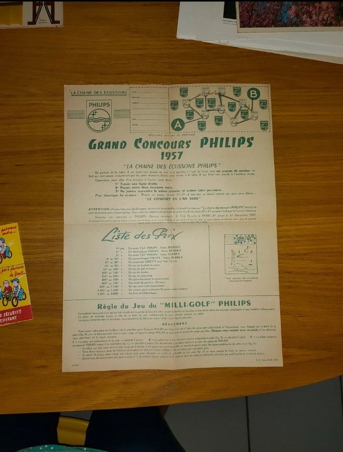 Jeu Milli-Golf Philips - photo numéro 2