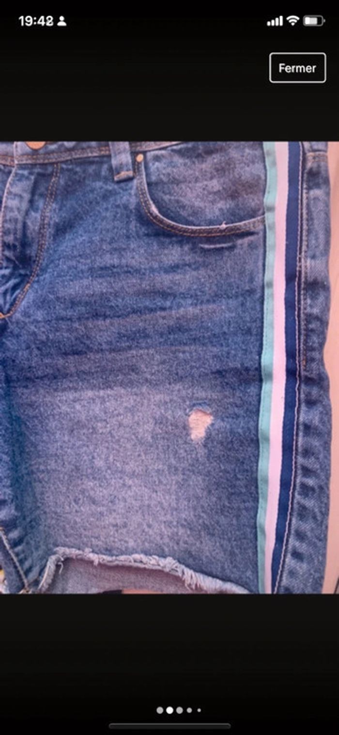 Short en jean été - photo numéro 2